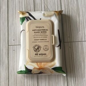 3/$10  biopure. AntiBac *COZY VANILLA*  40 count